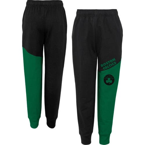 Outerstuff Youth Black/Green Boston Celtics Superior Split Pants