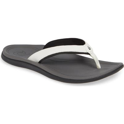 Olukai Punua Flip Flop, White