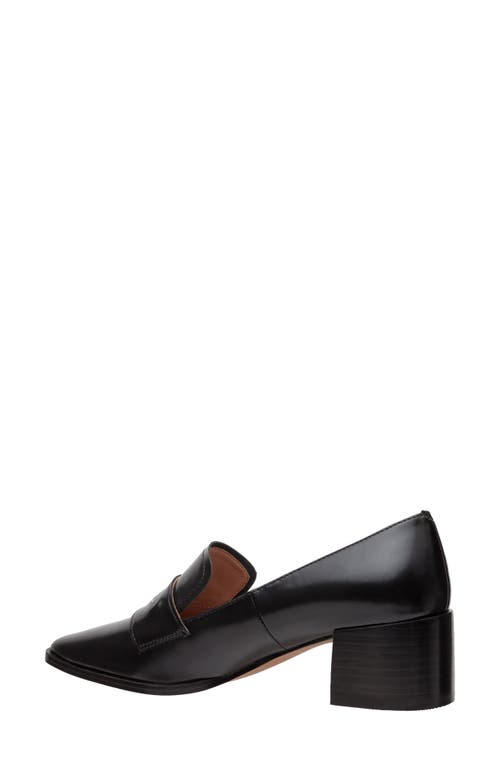 Linea Paolo Miramar Penny Loafer Pump In Black