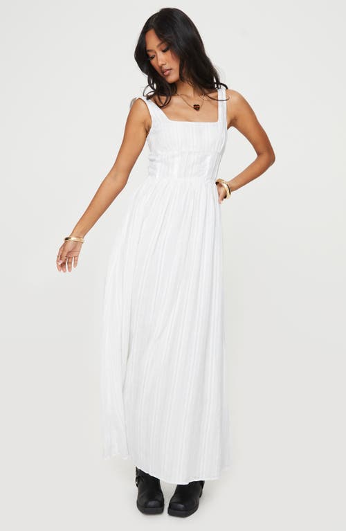 PRINCESS POLLY PRINCESS POLLY LORINDA STRAPLESS COTTON MAXI DRESS