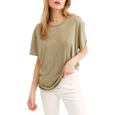 Free People Clarity Tee, Green