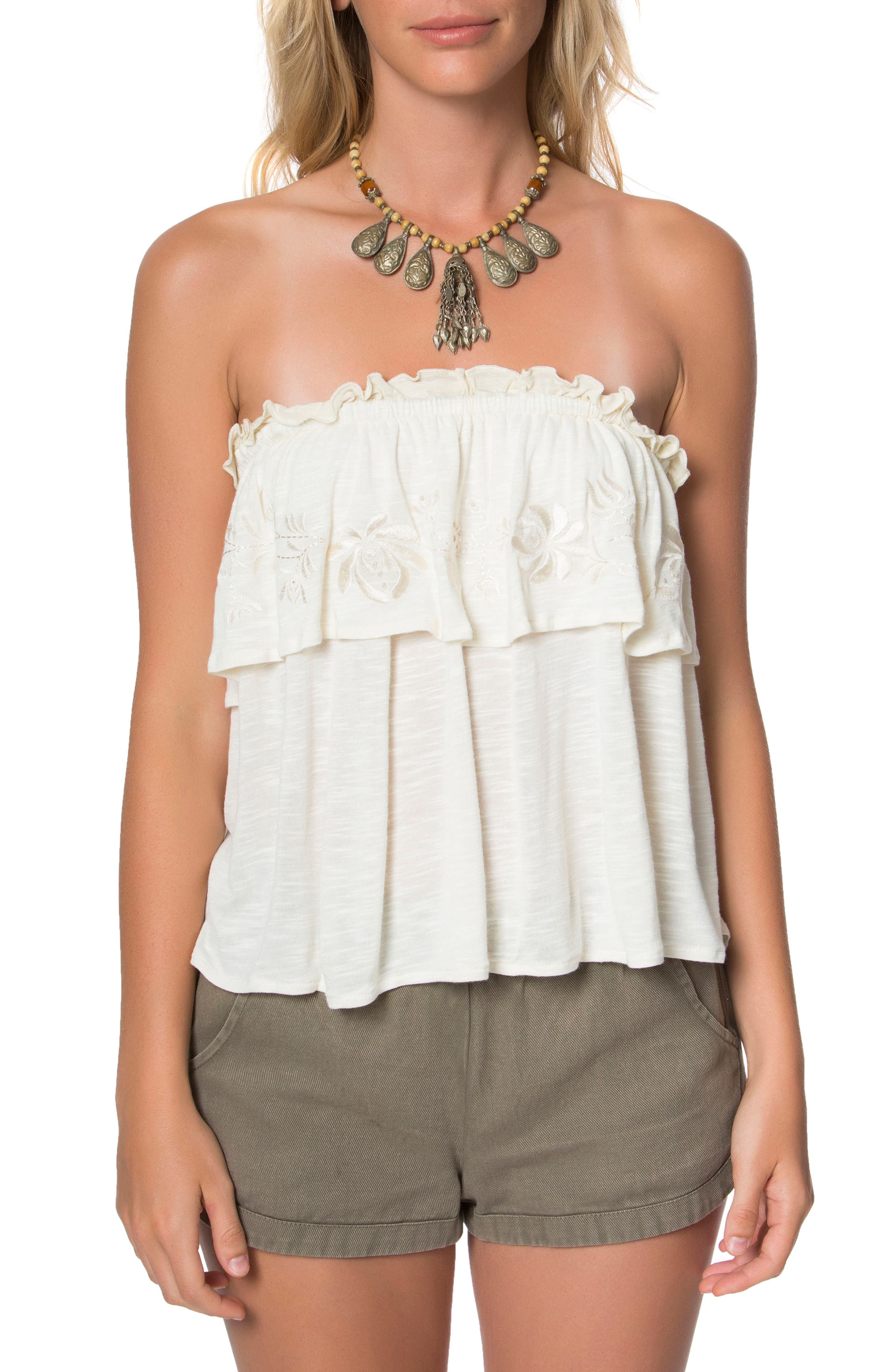 O'Neill Mitsi Ruffle Tube Top Nordstrom