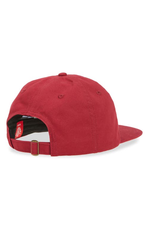 Icecream Arctic Cotton Twill Baseball Cap In Rhododendron