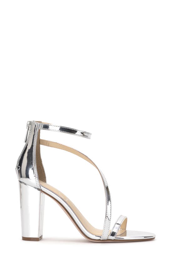 Shop Jessica Simpson Sloyan Ankle Strap Sandal In Silver