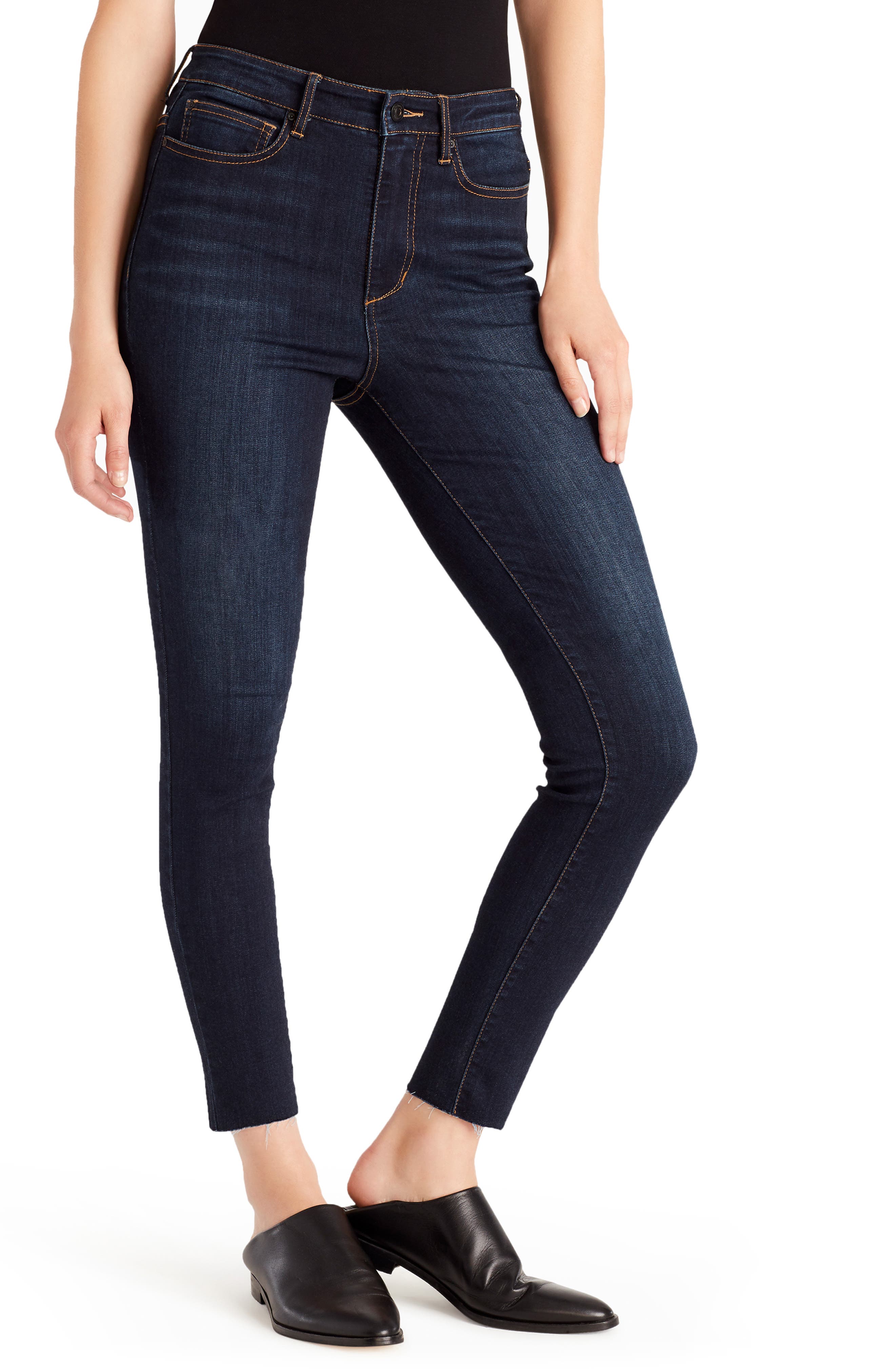 Ella Moss Jeans High Waist Ankle Skinny Jeans