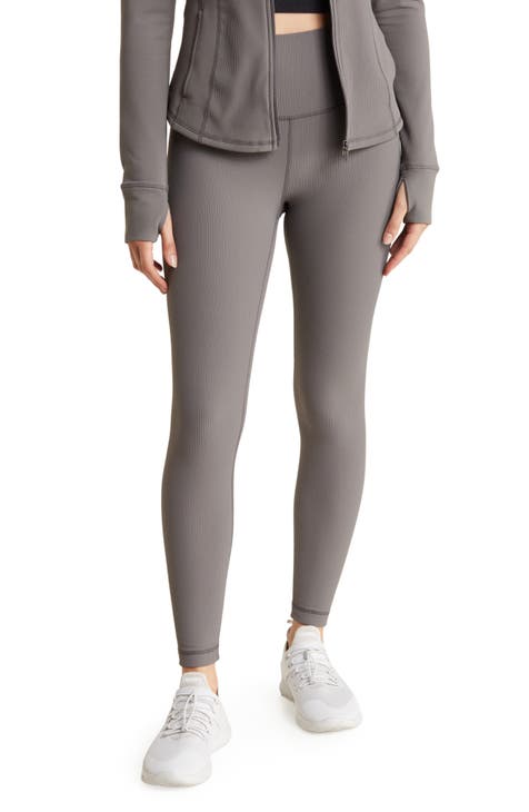 90 Degree By Reflex Power Flex Yoga Pants - High Waist Squat Proof Ankle  Leggings with Pockets for Women - Grey Opal - Medium in Bahrain