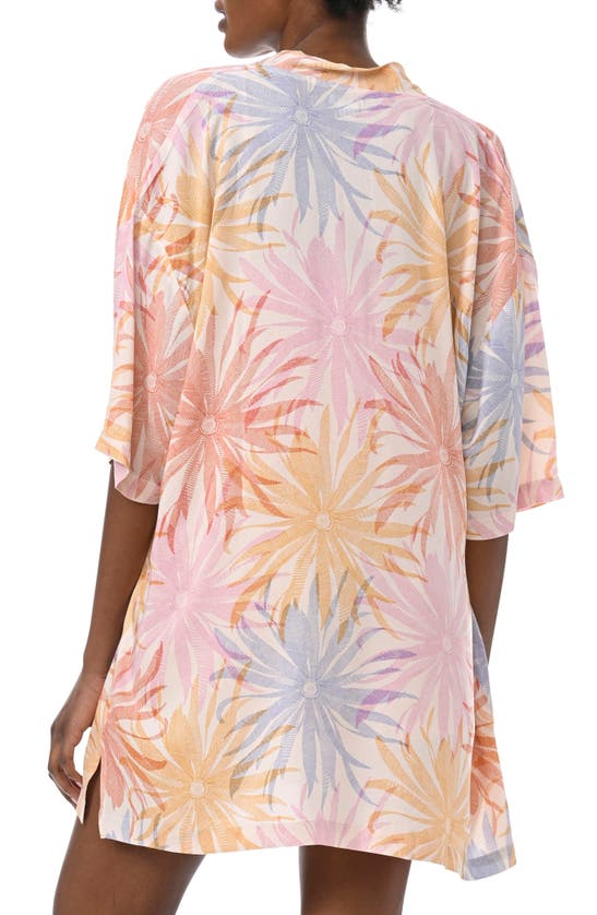 Shop Splendid Floral Short Pajamas & Robe Set In Daisy Days