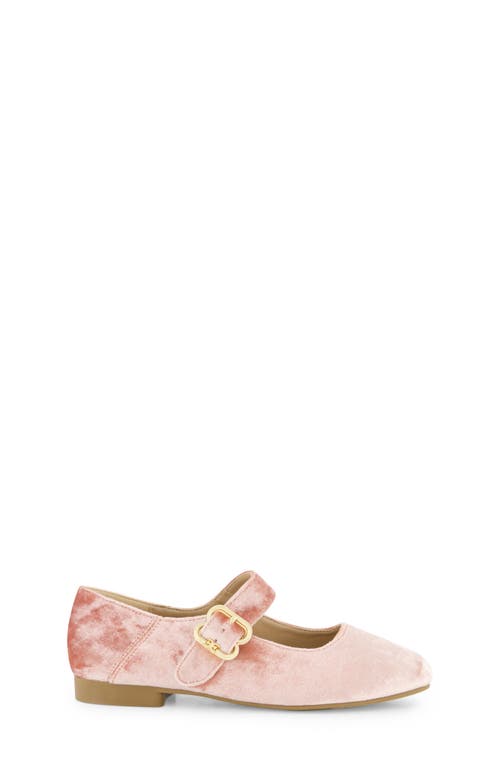 Shop Sam Edelman Kids' Maeve Michela Mary Jane Flat In Blush