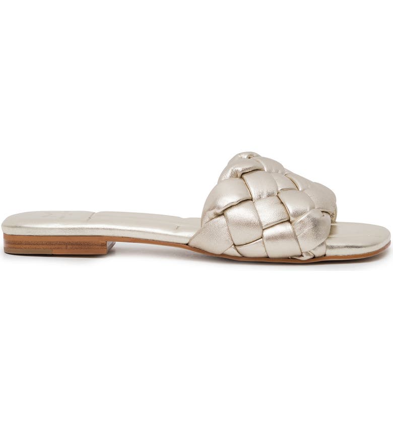 MARC FISHER LTD Marisol Slide Sandal, Main, color, GOLD