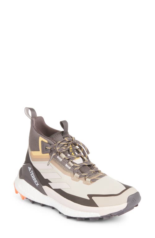 adidas Terrex Free Hiker 2 Gore-Tex Hiking Shoe Beige/Mauve/Amber Tint at Nordstrom,