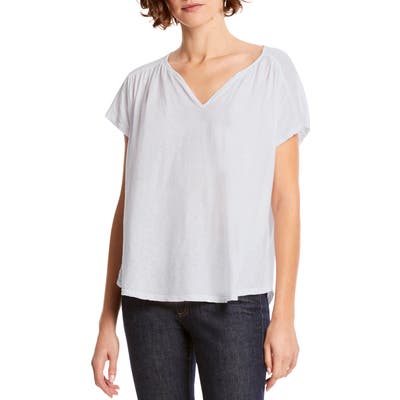 Michael Stars Tammy Notch Neck Tee