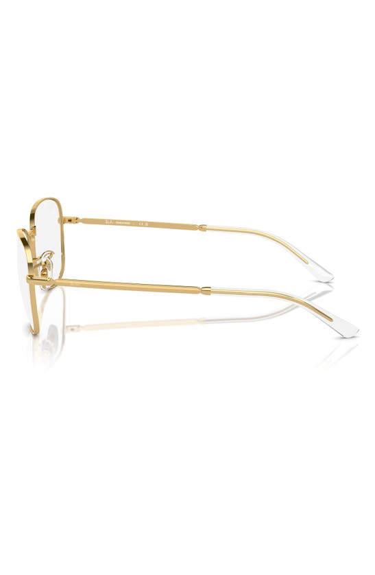 Ray Ban Rb3733 Transitions 56mm Polarized Pilot Sunglasses In Gold Flash