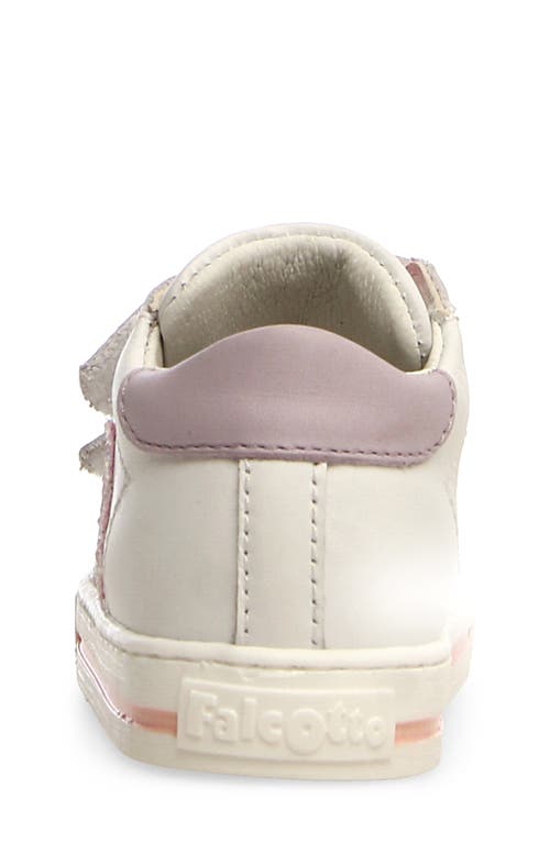 Shop Naturino Kids' Falcotto Sneaker In Off White/pink/lilac