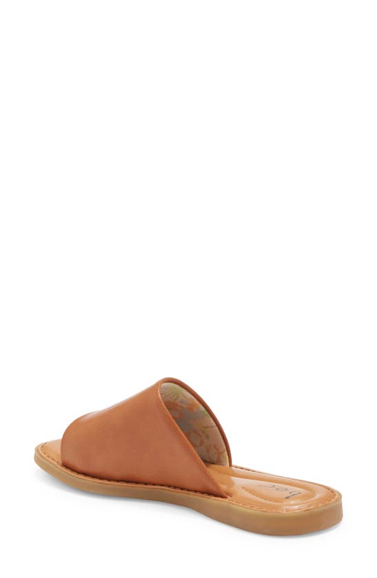 B O C Keely Slide Sandal In Tan