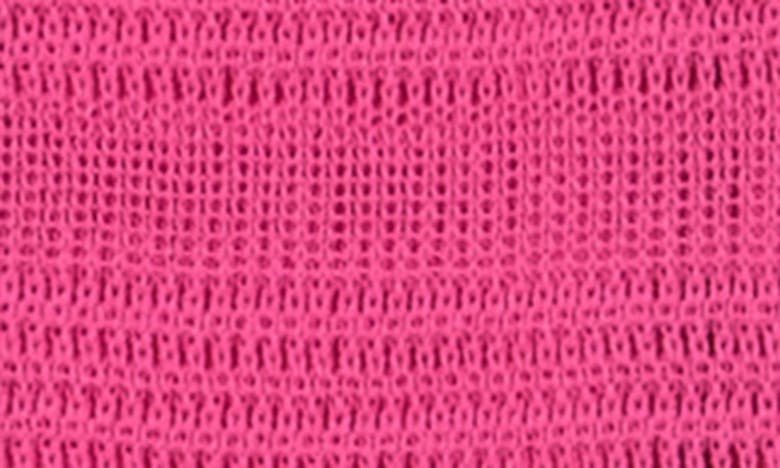 Shop Stitchdrop Scottsdale Crochet Maxi Dress In Fuchsia