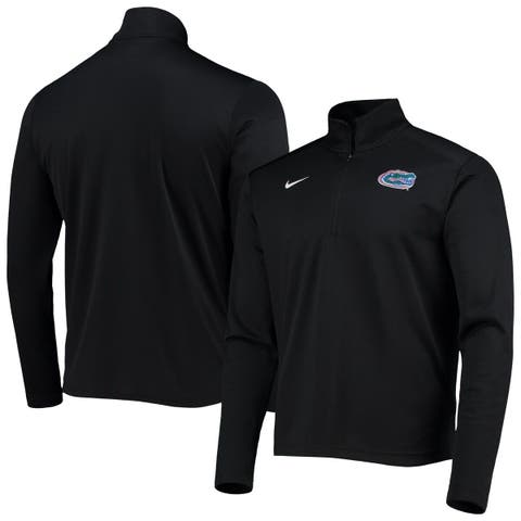 Nike Men's San Francisco 49ers Logo Pacer Black Half-Zip Pullover