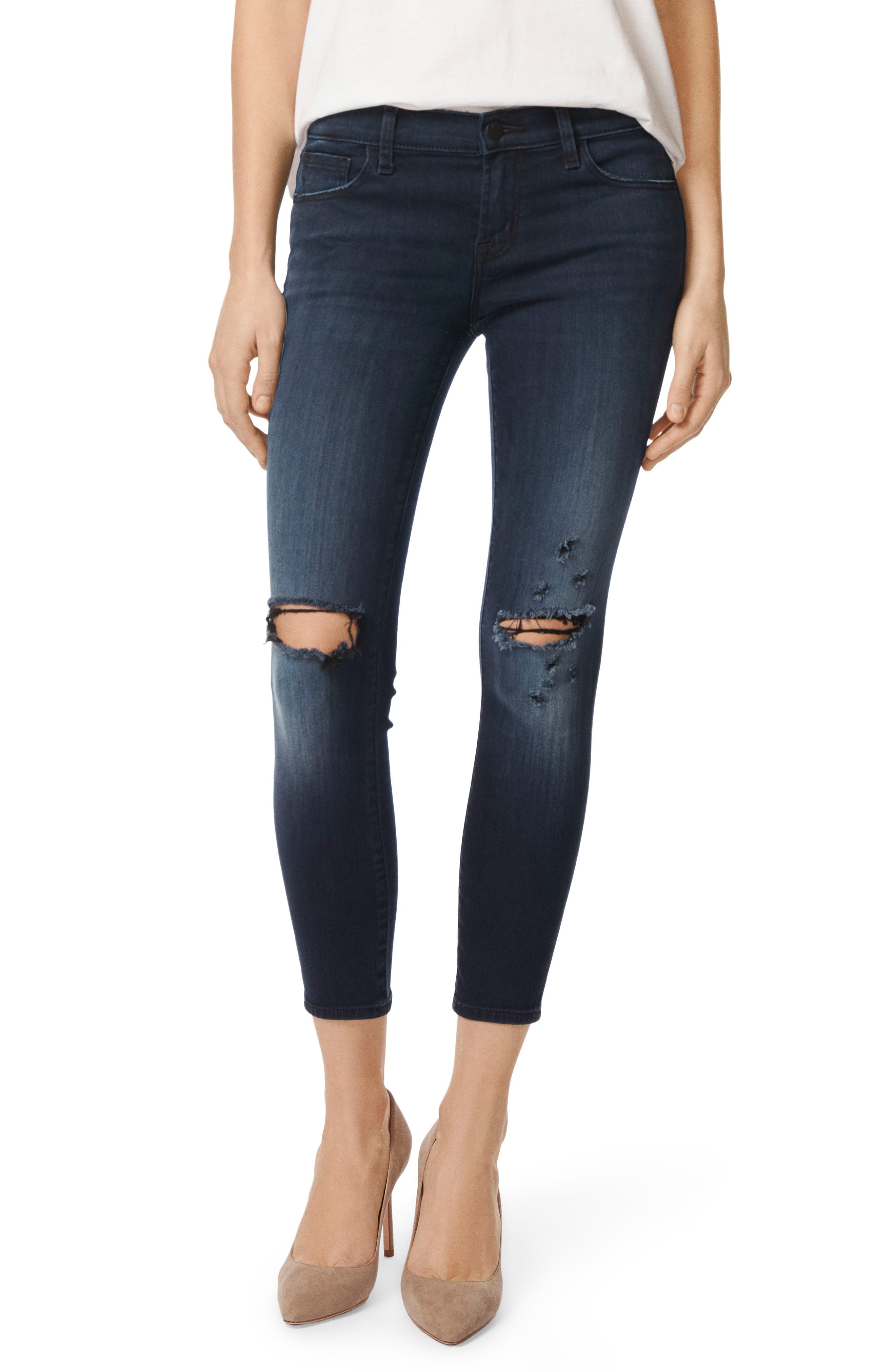 j brand 9326 cropped skinny jeans