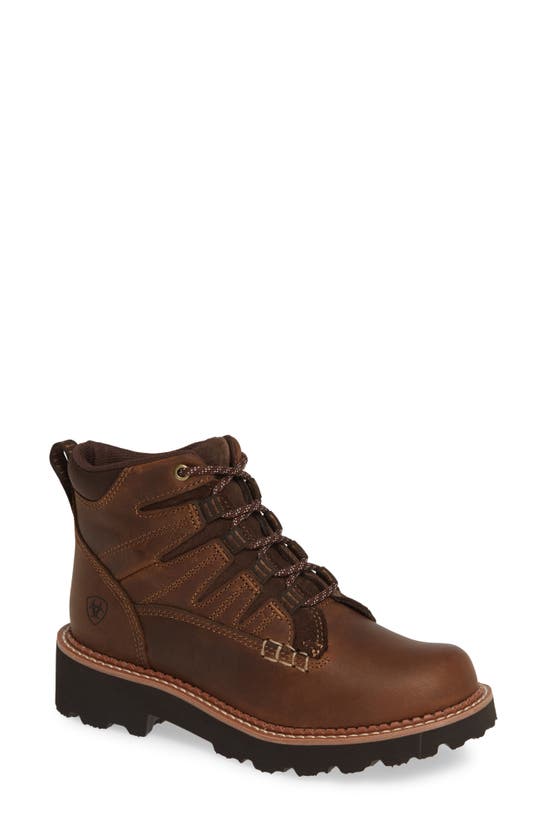 Ariat Canyon Ii Bootie In Distressed Brown Leather