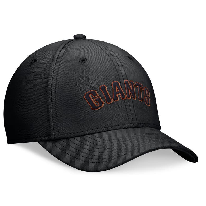 Shop Nike Black San Francisco Giants Evergreen Performance Flex Hat