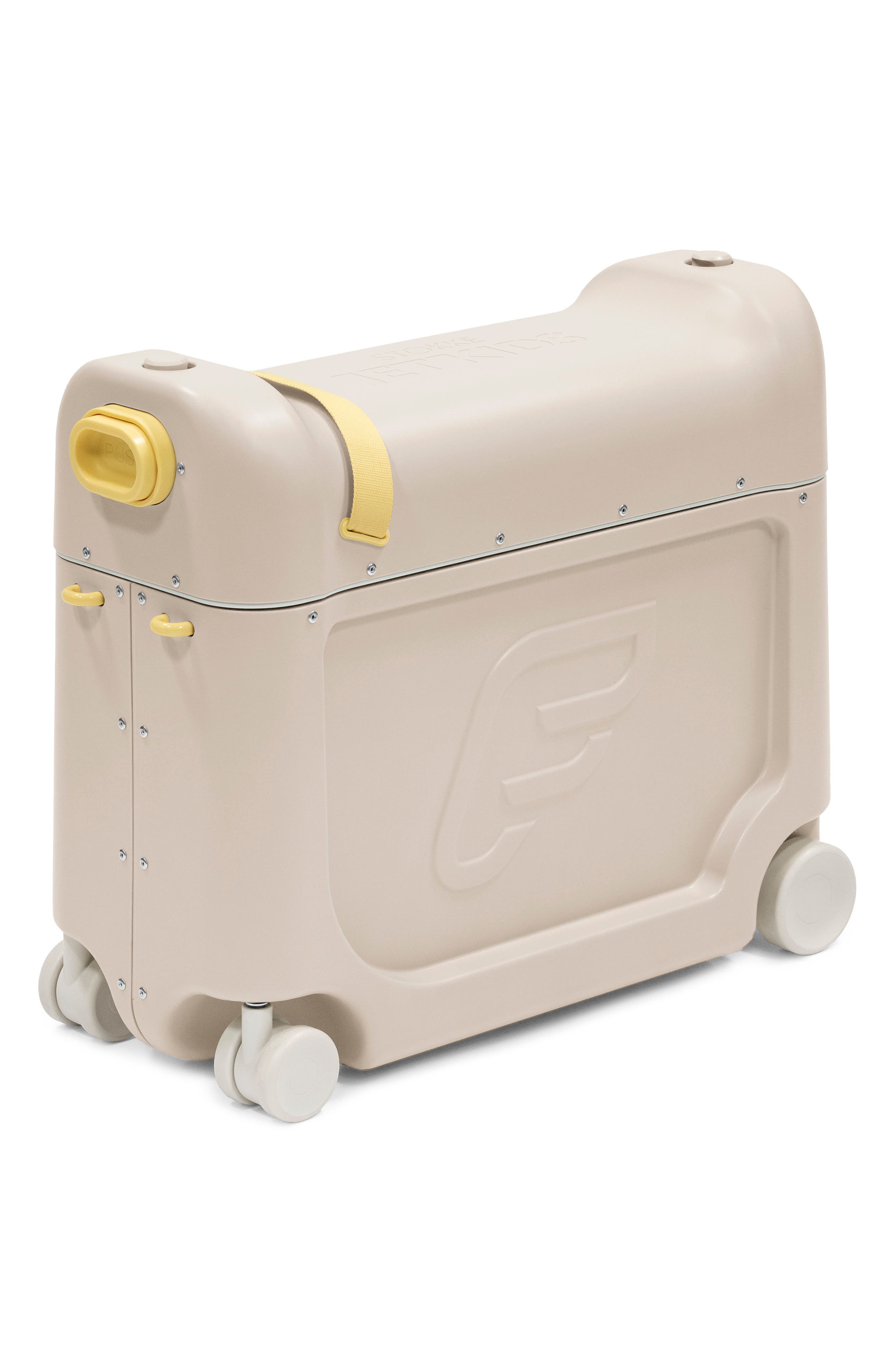 Stokke JetKids BedBox® Ride-On Carry-On Suitcase in Beige 