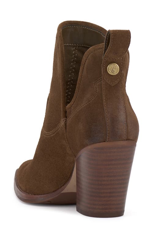 Vince Camuto Phaidra Bootie In Reishi Suede