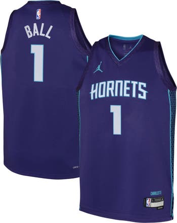 NBA Charlotte Hornets Basketball Full Zip Hoodie Jordan Brand Black XL