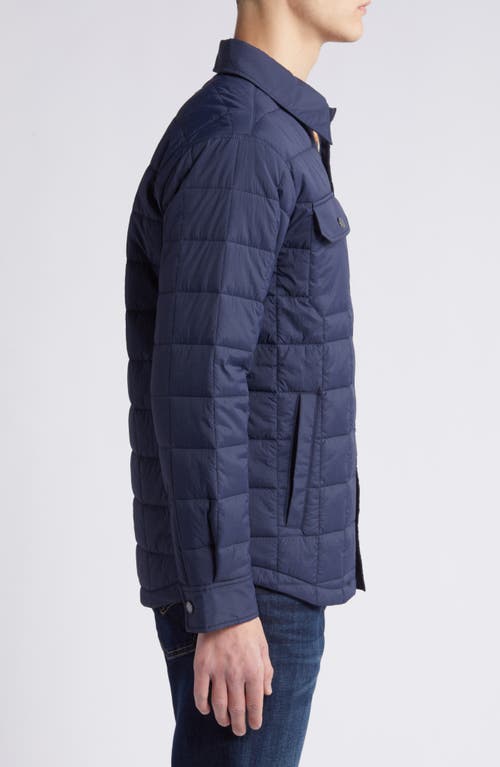 Shop Pendleton Arroyo Quilted Shirt Jacket In Midnight