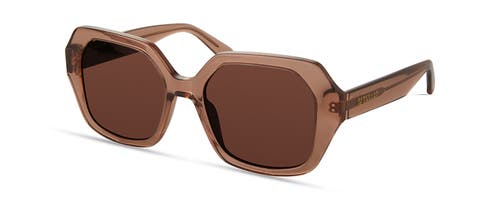 Derek Lam 10 Crosby Neptune Sunglasses In Peach Crystal