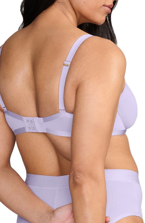 Shop Cuup The Balconette Mesh Underwire Bra In Lilac