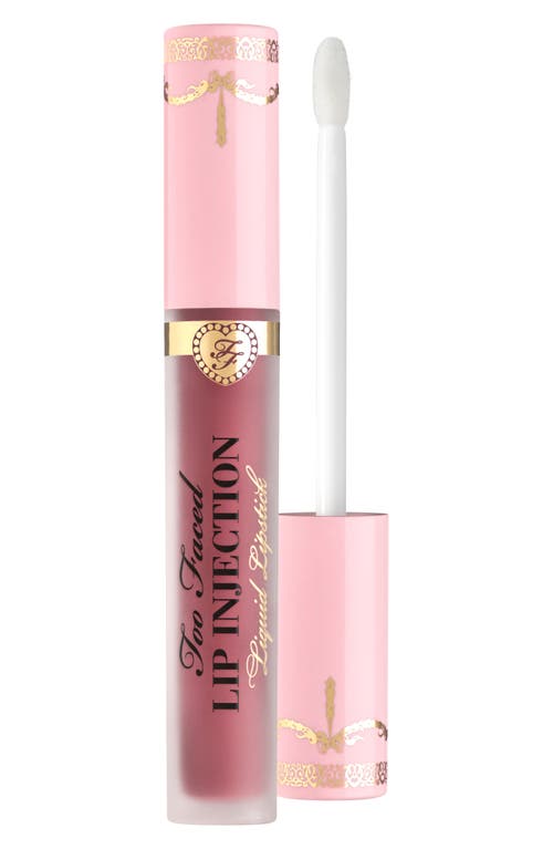 Too Faced Lip Injection Plumping Liquid Lipstick in Filler Up at Nordstrom