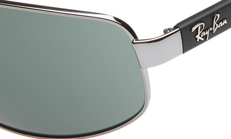 Ray Ban 61mm Square Sunglasses In Grey