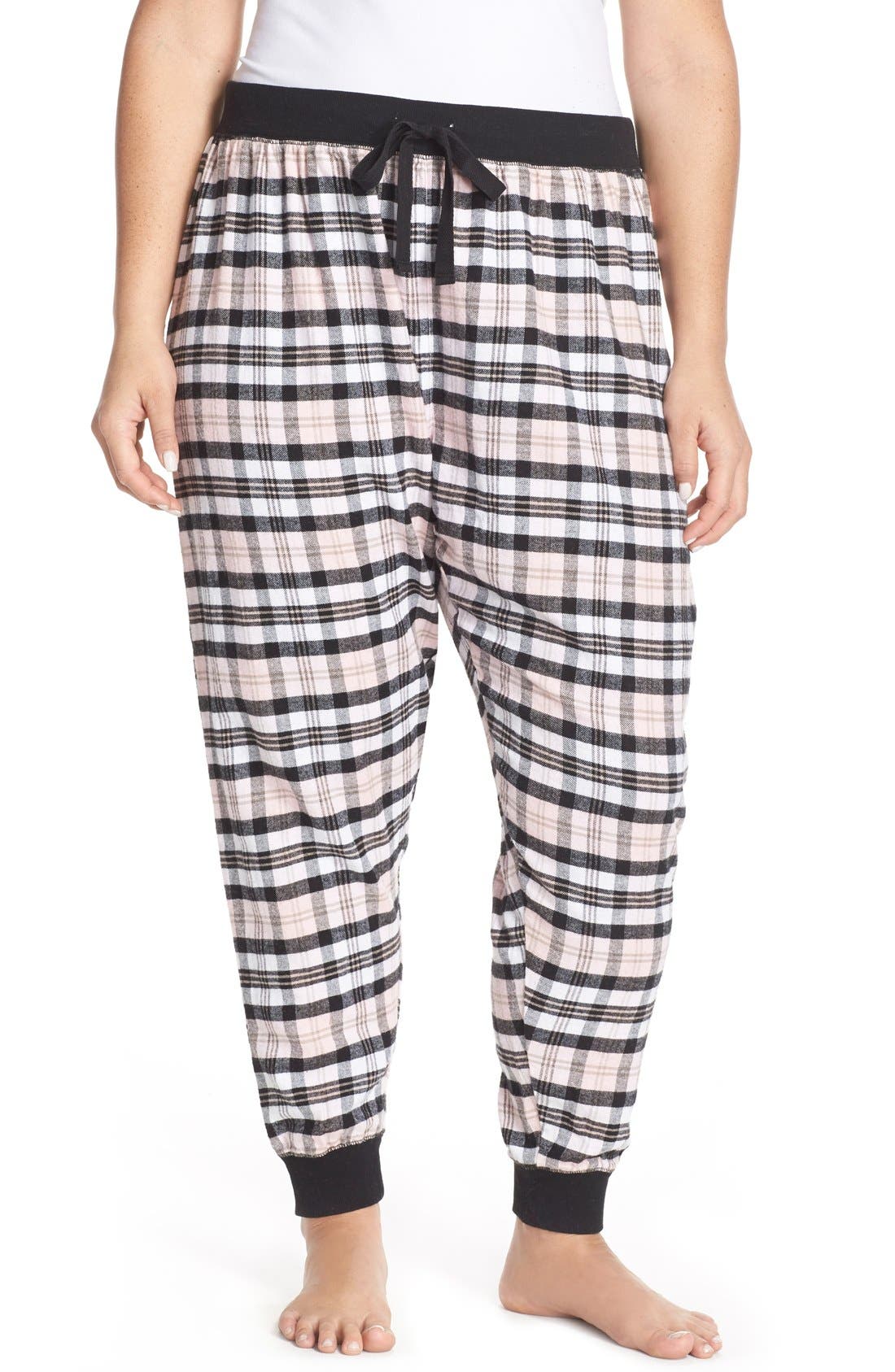 PJ Salvage Flannel Pajama Pants (Plus Size) Nordstrom