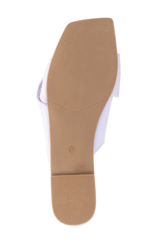 Fashion To Figure Women's Pamela Wide Width Flats In Lavender