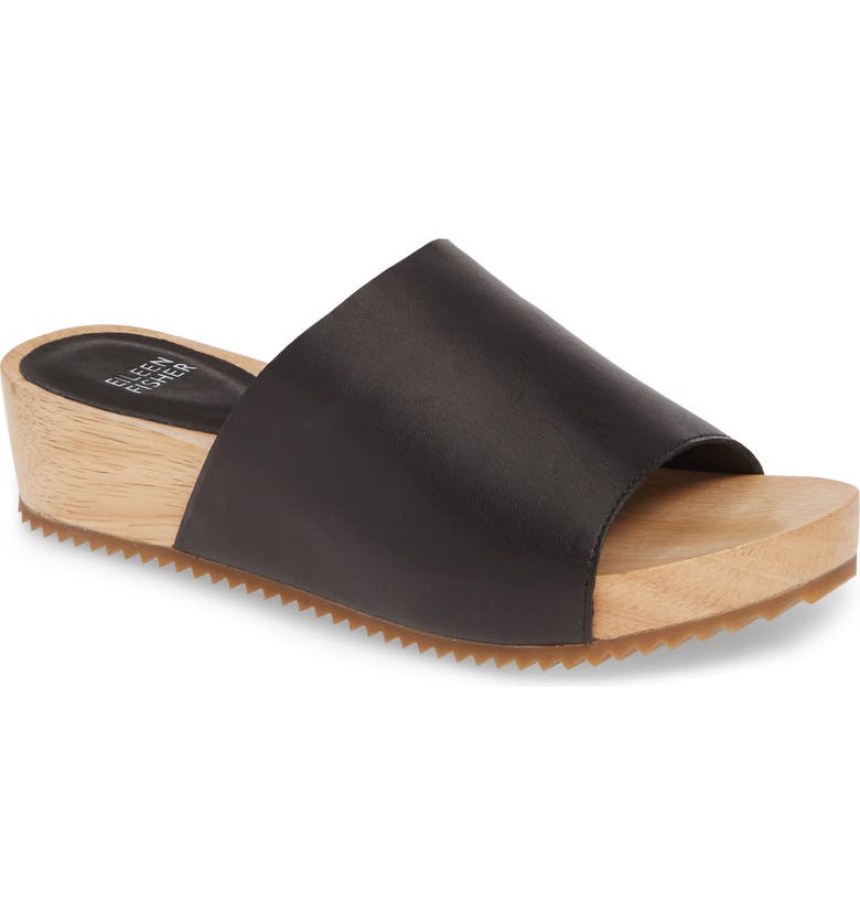Eileen Fisher Mini Platform Slide Sandal (Women) | Nordstrom