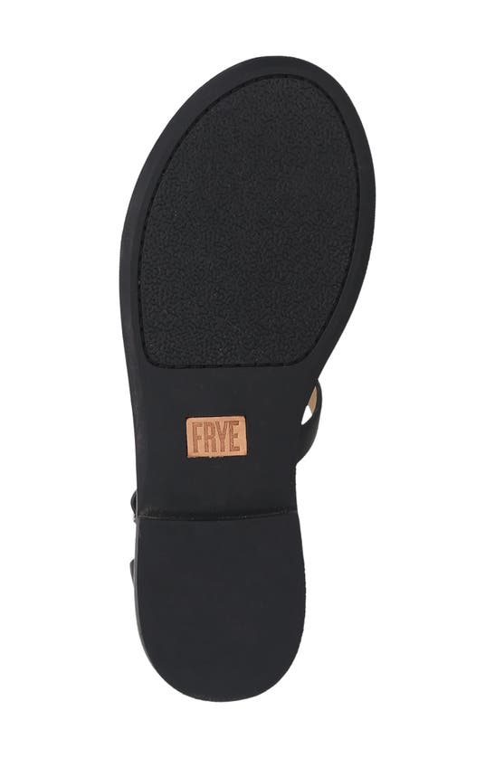 Shop Frye Taylor Ankle Strap Sandal In Black