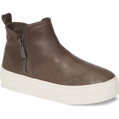 Jslides Cindy High Top Sneaker, Grey
