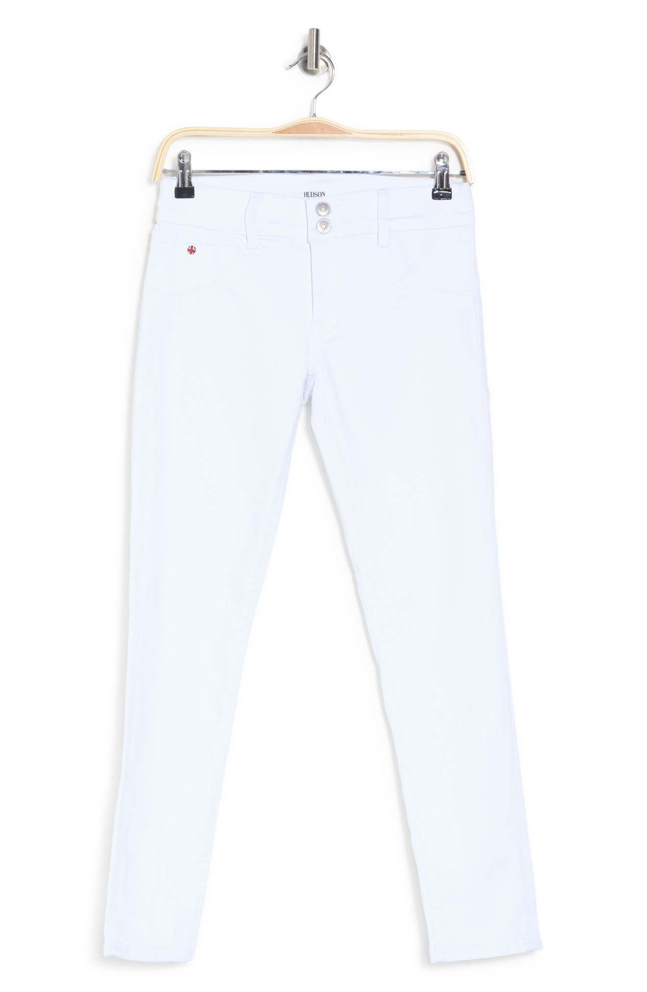 hudson collin white jeans