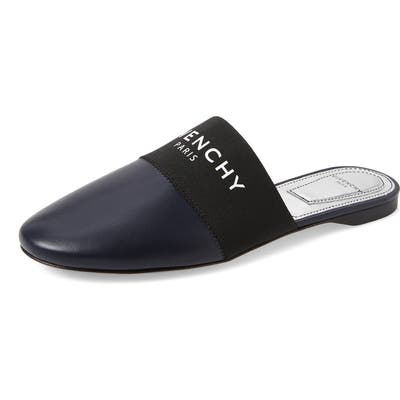 Givenchy Bedford Logo Mule - Blue