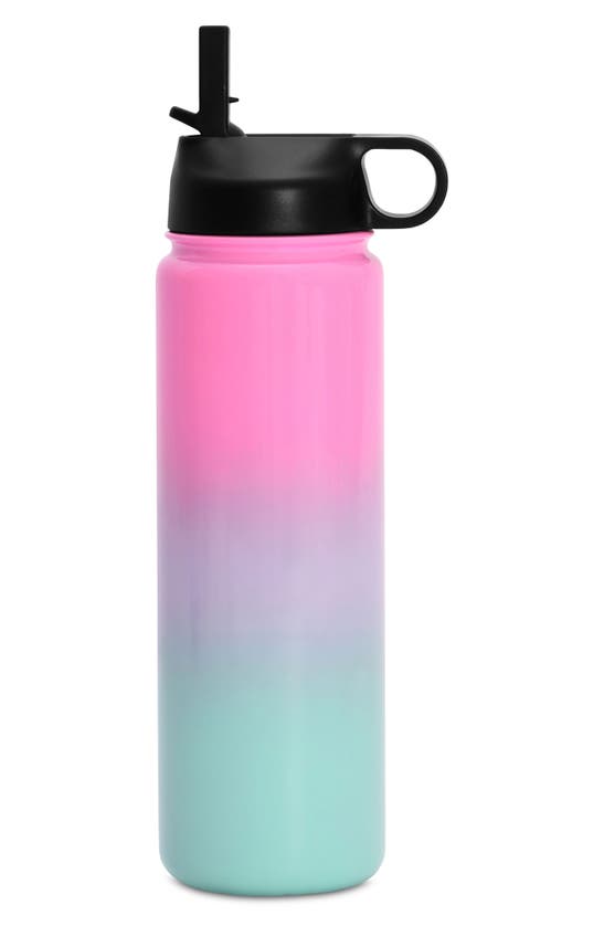 Shop Iscream 24-ounce Ombré Water Bottle In Multi