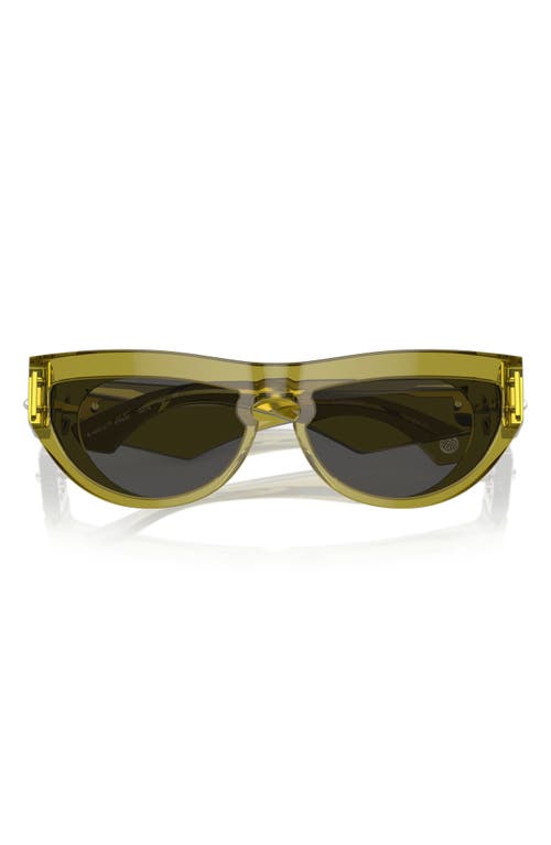 Shop Burberry 58mm Cat Eye Sunglasses In Green