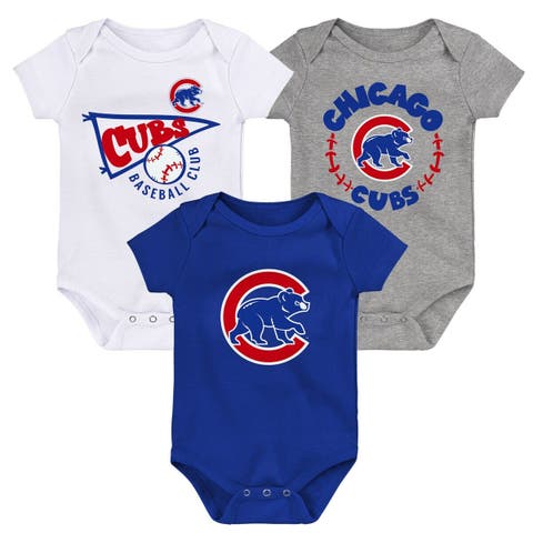 Outerstuff Newborn & Infant Royal/Red Chicago Cubs Pinch Hitter T-Shirt Shorts Set