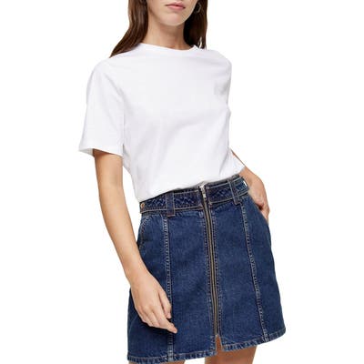 Topshop Love Organic Cotton Tee, US (fits like 0-2) - Ivory