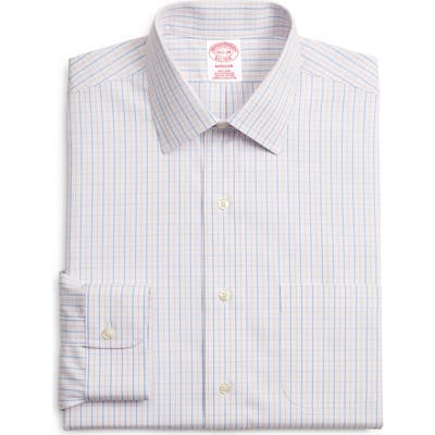 Brooks Brothers Madison Classic Fit Check Dress Shirt (3 For $207)