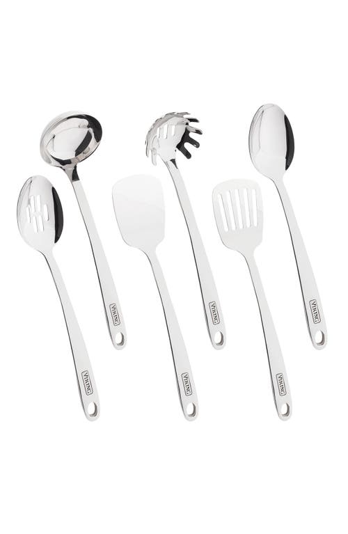 CLIPPER Hollow Forged 6-Piece Stainless Cookware Set in Stainless Steel Silver