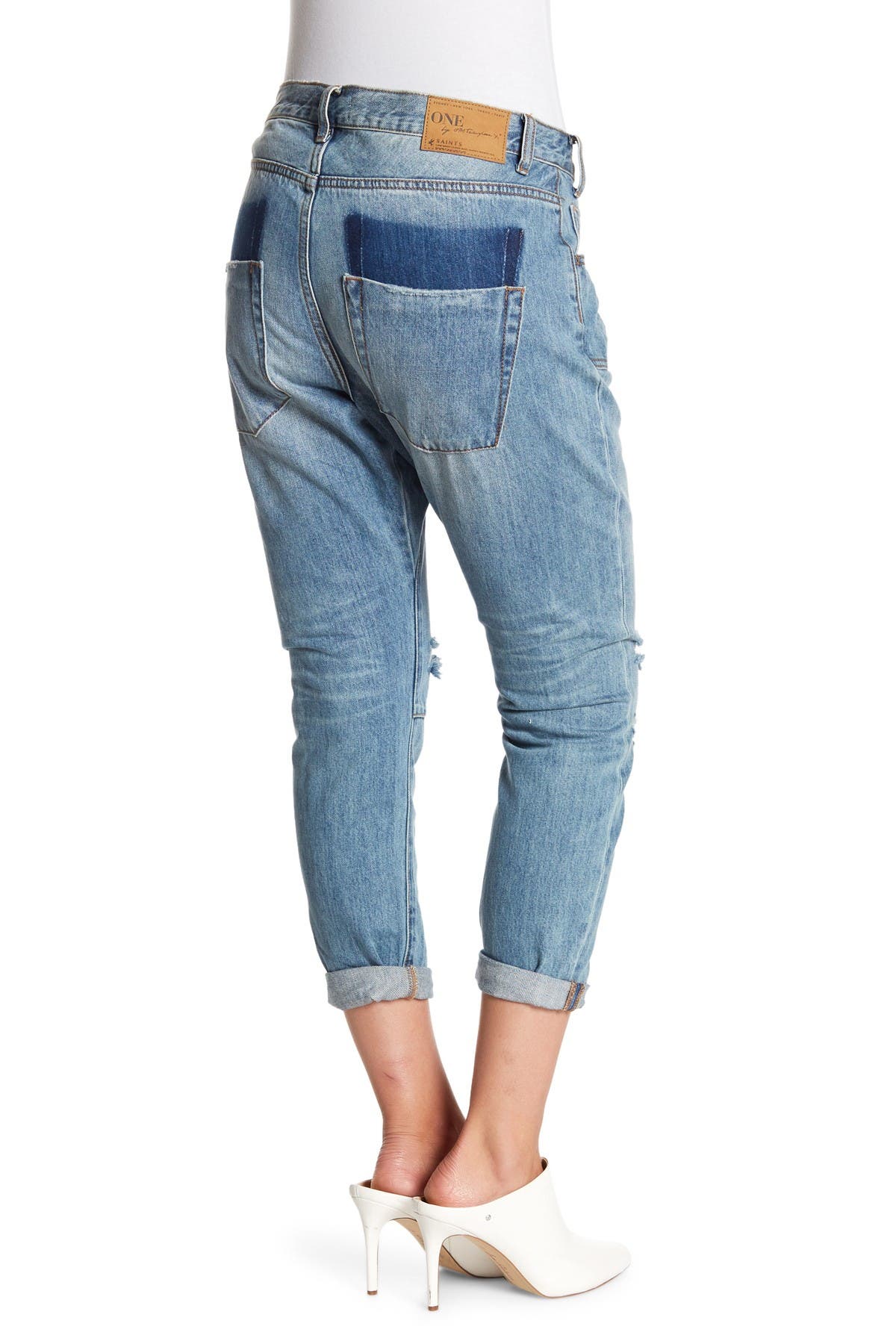one teaspoon saints boyfriend jeans