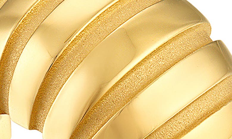 Pamela Zamore Noa Large Dome Ring In Gold