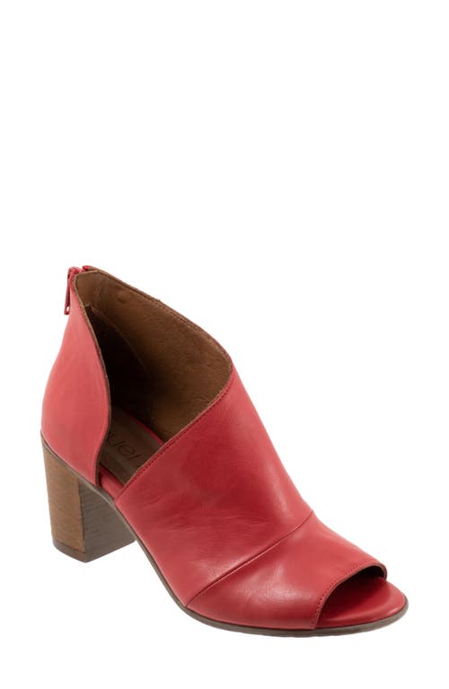 Bueno Usher Asymmetric Peep Toe Bootie in at Nordstrom