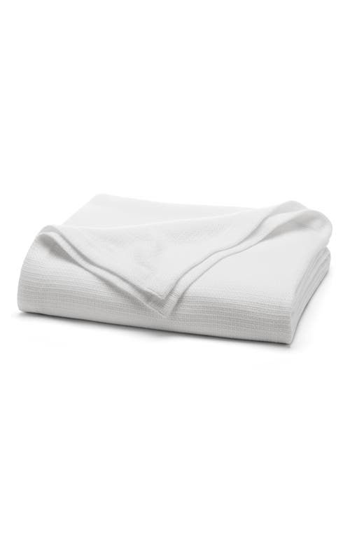 Boll & Branch Lightweight Bed Blanket in White at Nordstrom
