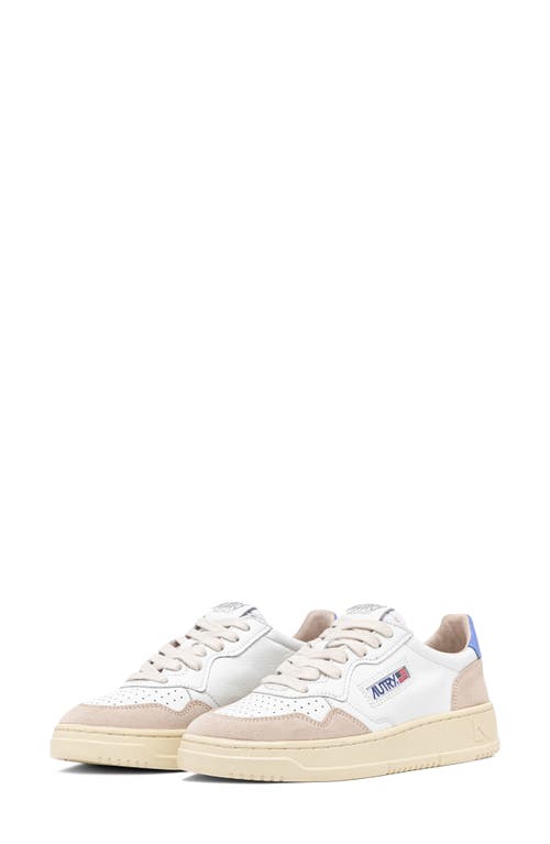 Autry Medalist Low Sneaker In White/vista