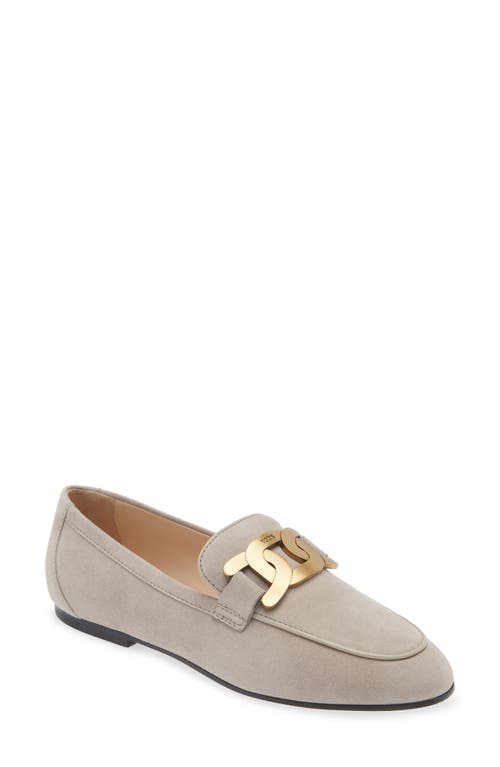 Tod's Kate Apron Toe Loafer in Vapor Grey at Nordstrom, Size 8Us